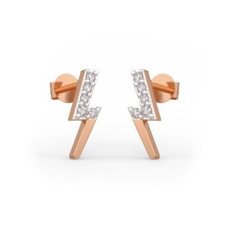 DER-23896 (1) Gold V Earrings