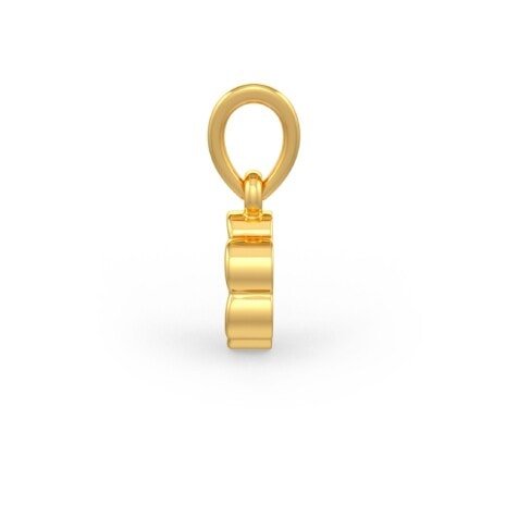 DPD-23882 3 flowery diamond pendant