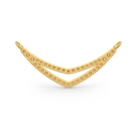 DPD-23885 4 tanmaniya diamond pendant