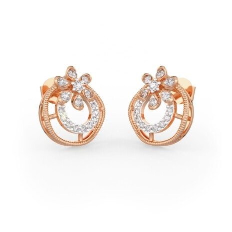DER-31168 1 diamond earrings