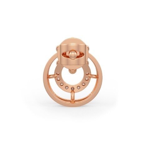 DER-31168 4 diamond earrings