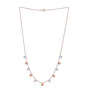 Elegant Round Diamond Accent Necklace