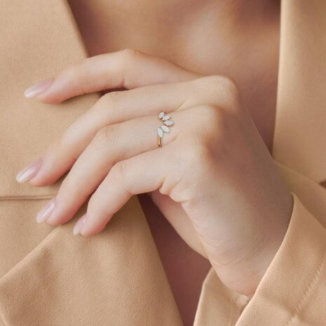 DRG-23870 5 diamond ring