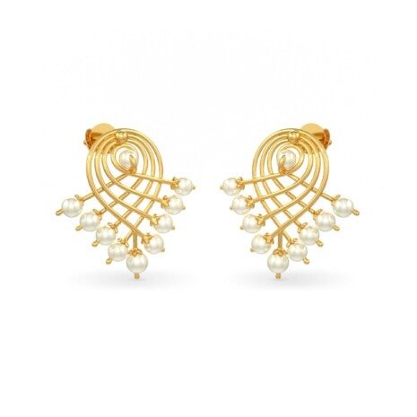 SER-30804 (1) Pearl Earrings