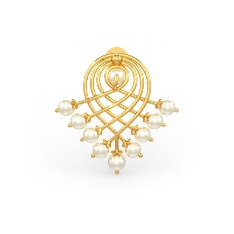 SER-30804 (2) Pearl Earrings