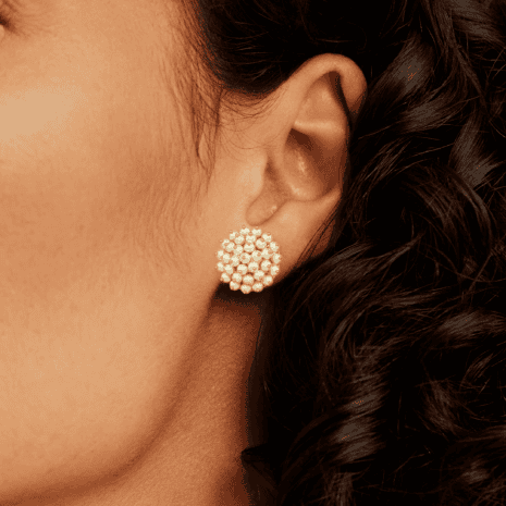 SER-30814 (10 (1) Pearl Earrings