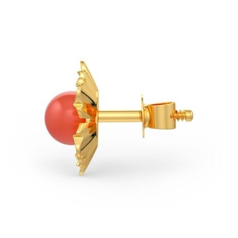SER-30881 (3) Coral Earrings