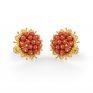 Coral Earrings