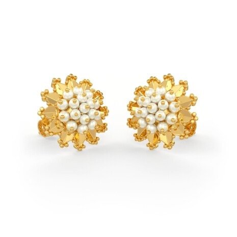 SER-30958 (3) Pearl Earrings