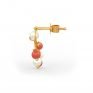 Pearl and Coral Earrings