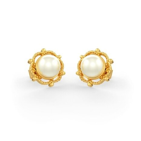 SER-32119 (5) Pearl Earrings
