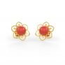 Coral Earrings