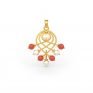 Pearl coral Pendant