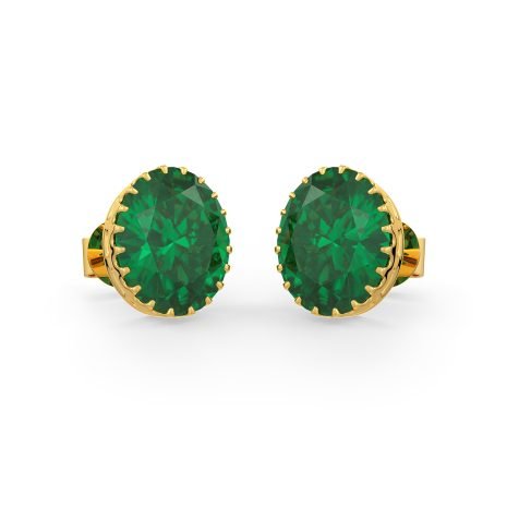 1.1 Emerald Radiance Earrings