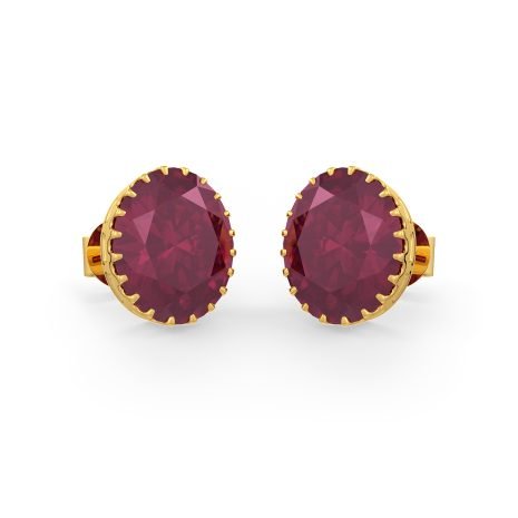 1.1 Ruby Lustre Earrings
