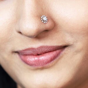 Serene Diamond Nose Pin