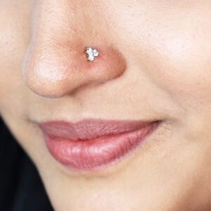 Classic Diamond Nose Pin