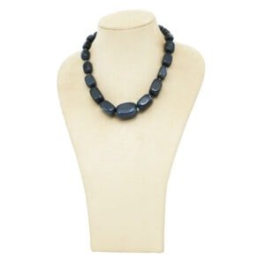 Dark Blue Agate Necklace