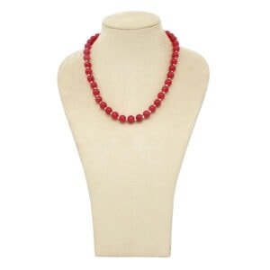 Red Agate Quartz Necklace