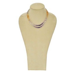 Amythest & Citrine Fancy Necklace