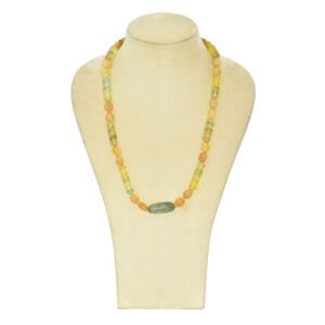 Synthetic Stone Fancy Necklace