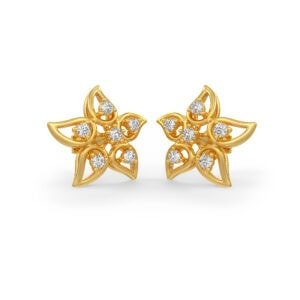 Cia Flower Diamond Earring