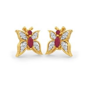 Kitty Butterfly Earrings