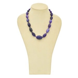 Dark Blue Agate Necklace