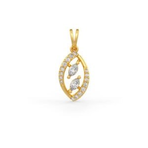 Radiant Nest Diamond Pendant