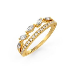 Stylish Marquess Diamond Ring