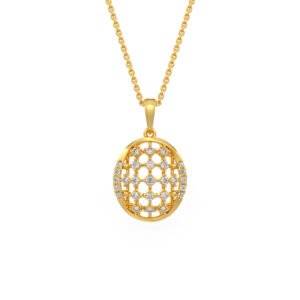 YELLOW GOLD PENDANT WITH CHAIN