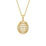 YELLOW GOLD PENDANT WITH CHAIN