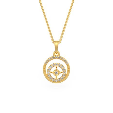 DPD-32040 (1) Y DIAMOND SINGLE KADI PENDANT