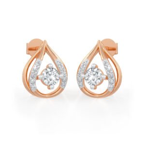 Eterna Drop Diamond Earrings
