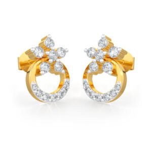 Roselle Spark Diamond Earrings