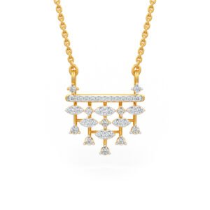 Blooming Vine Diamond Pendant