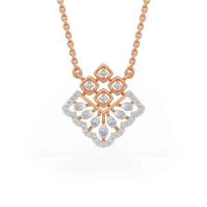 Zenith Square Diamond Pendant